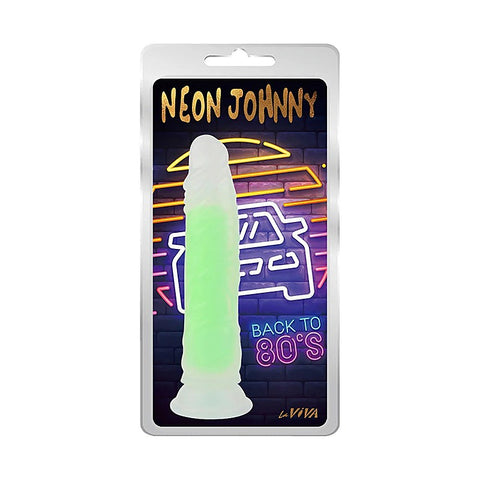Neon Johnny 8.4 Inches Silicone Dong by Pipedream Products