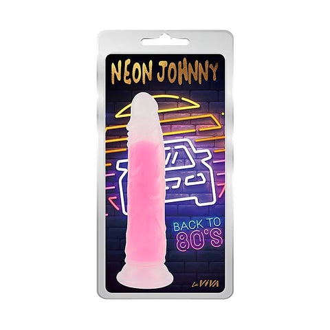 Neon Johnny 8.4 Inches Silicone Dong by Pipedream Products