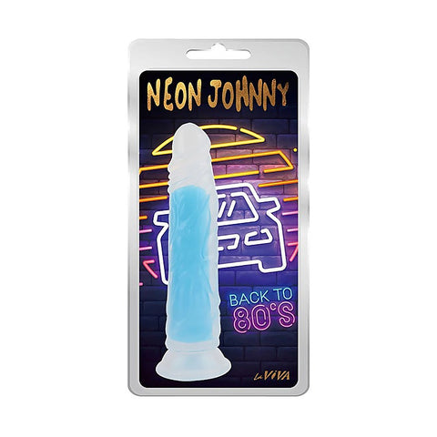 Neon Johnny 8.4 Inches Silicone Dong by Pipedream Products