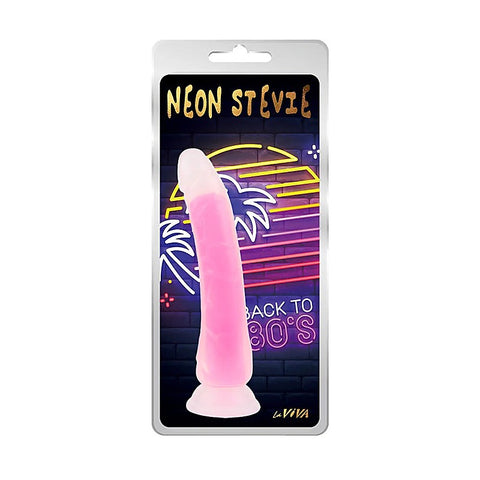 Neon Stevie 8.4 Inches Silicone Dildo by Pipedream Products