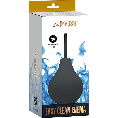 Easy Clean Silicone Enema & Douche By La Viva