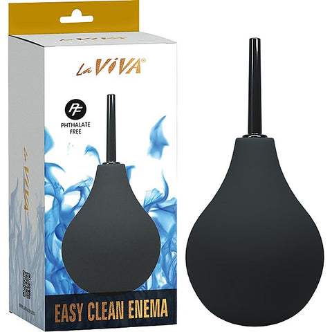 Easy Clean Silicone Enema & Douche By La Viva
