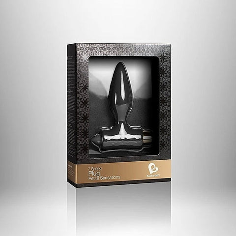 Petite Sensations Butt Plug Black by Rocks Off