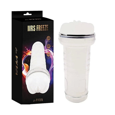 Mrs Freeze Ice Men's Masturbator by La Viva