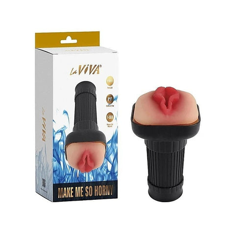 Make Me So Horny Soft & Snug Male Masturbator by La Viva