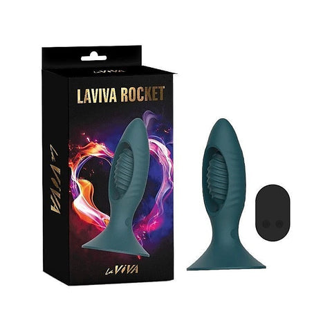 Remote Control Rocket Butt Plug by La Viva