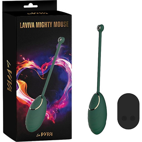 Mighty Mouse Remote Controlled Vibrating Love Egg by La Viva