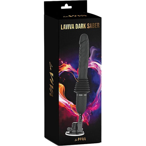 Dark Saber Multi Function Vibrating Dildo by La Viva