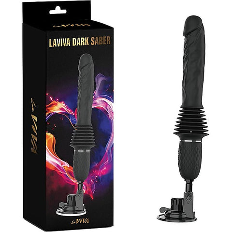 Dark Saber Multi Function Vibrating Dildo by La Viva