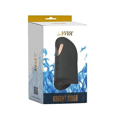 Knight Rider Vibrating & Tapping Male Masturbator by La Viva
