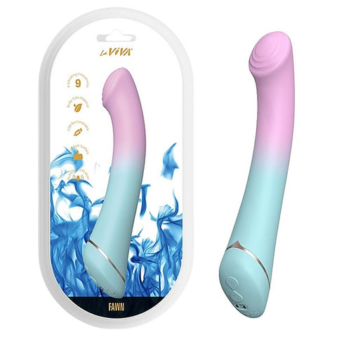 Fawn Rechargeable 9 Function G Spot Vibrator By La Viva
