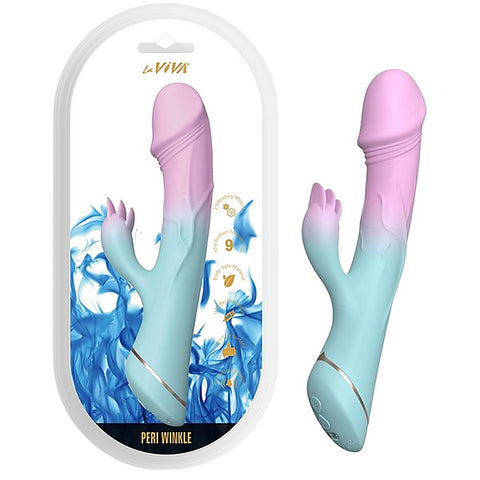 Peri Winkle USB Rechargeable Rabbit Massager by La Viva
