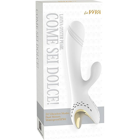 Come Sei Dolce 20 Function Rabbit Massager by La Viva