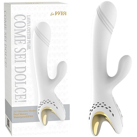 Come Sei Dolce 20 Function Rabbit Massager by La Viva