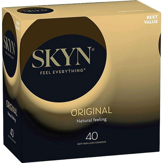 Skyn Original Natural Feeling Non-Latex Condoms by Ansell