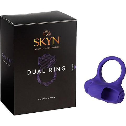 Skyn 3 Function Dual Vibrating Cock Ring by Ansell