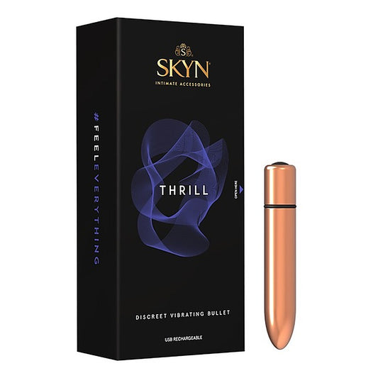 Skyn Thrill USB Rechargeable Vibrating Bullet by Ansell
