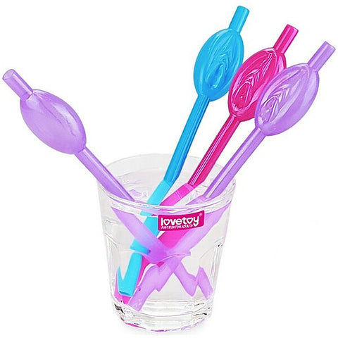 9 Pack Pussy Straws by Lovetoy