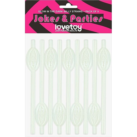 9 Pack Pussy Straws by Lovetoy