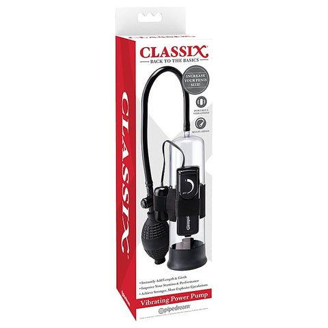 Classix Vibrating Power Male Penis Enlargement Pump