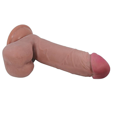 Pretty Love Sliding Skin Series Suction Cup Realistic Dildo