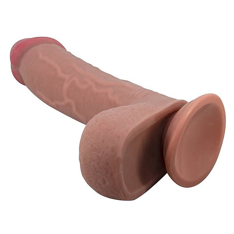 Pretty Love Sliding Skin Series Suction Cup Realistic Dildo