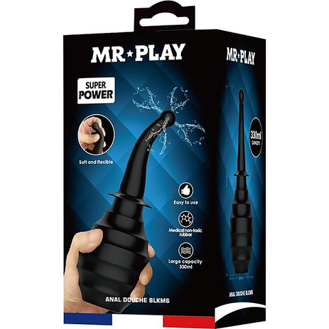 Mr. Play Large Capacity Anal Douche BLKM6 by Baile