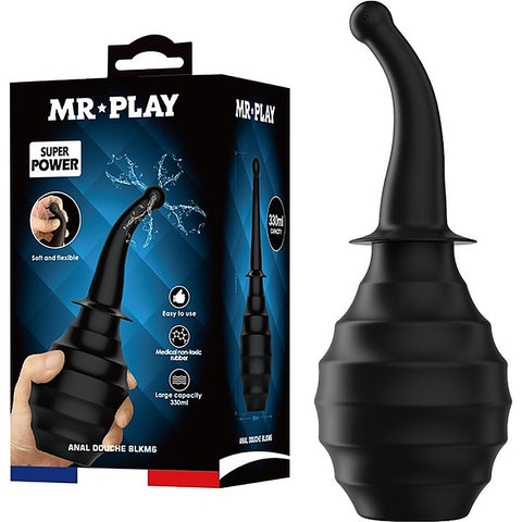Mr. Play Large Capacity Anal Douche BLKM6 by Baile