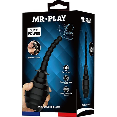 Mr Play Anal Douche BLKM7 With Flexible Nozzle by Baile