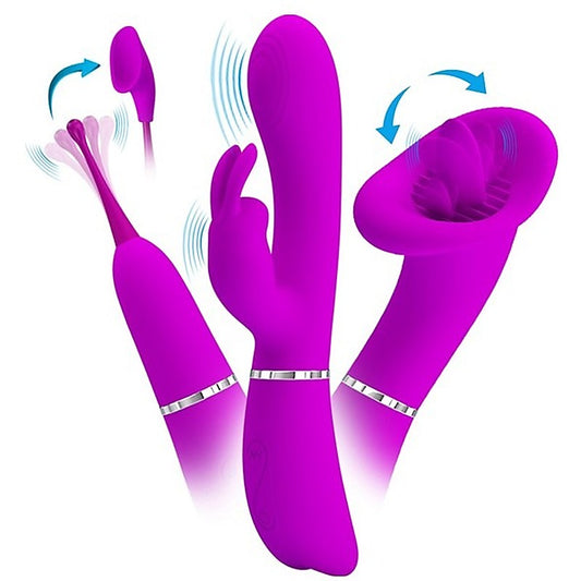 Velvety Silicone & Vibrating Thrill Kit by Baile