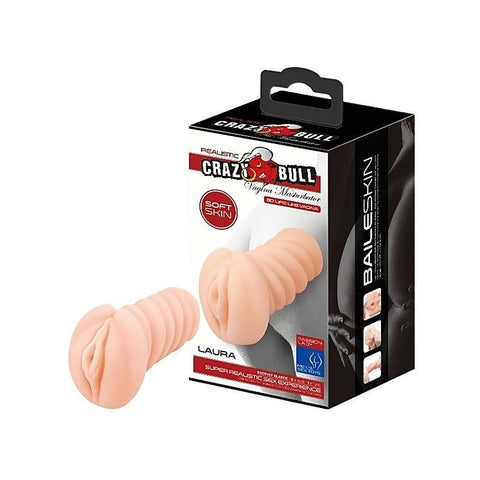 Crazy Bull Laura Realistic Vagina Male Masturbator by Baile