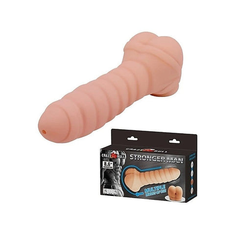 Crazy Bull Stronger Man 8.6 Inches Vibrating Masturbator