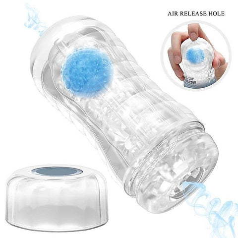 Vacuum Ball Rolling Male Masturbator Cup by Baile