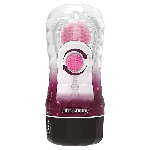 Vacuum Ball Rolling Male Masturbator Cup by Baile