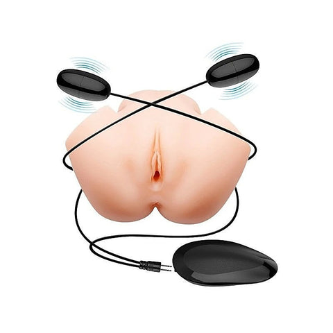 Crazy Bull Veronica Dual Vagina & Ass Vibrating Masturbator