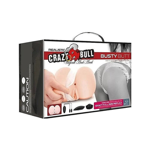 Crazy Bull Realistic Busty Butt Vagina & Anal Stimulator