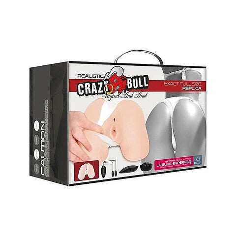 Crazy Bull Back Door Vibrating Vagina & Anal Stimulator