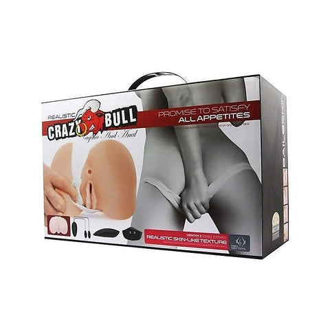 Crazy Bull Doggy Style Vibrating Vagina & Anal Stimulator
