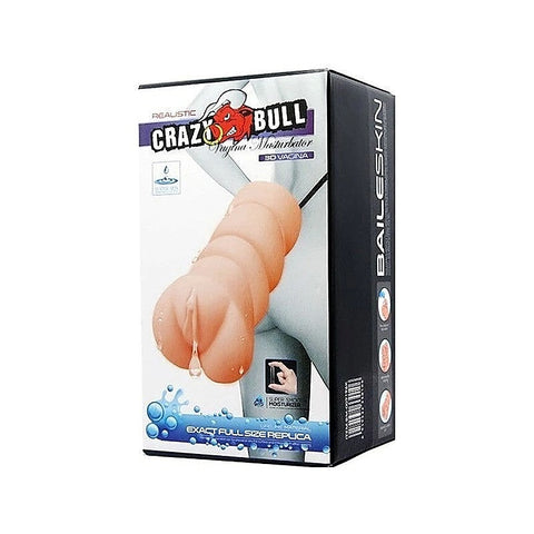 Crazy Bull Water Activated 3D Life Like Vagina Mens