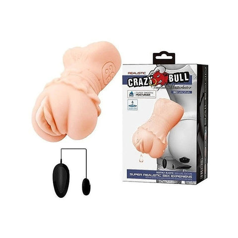 Water Activated 3D Life Like Vibrating Vagina Masturbator