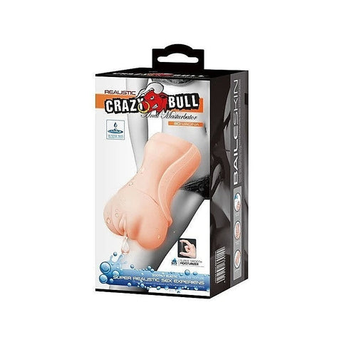 Crazy Bull Water Activated 3D Realistic Vagina Men's Stroker