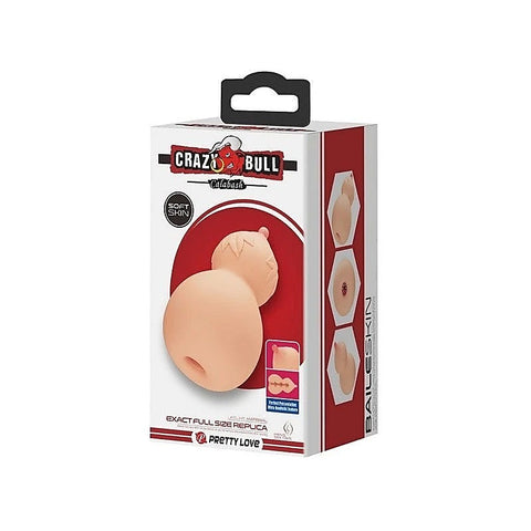 Crazy Bull Calabash Realistic Solo Mens Masturbator by Baile