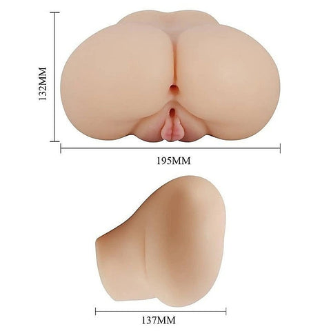 Crazy Bull Luna Vibrating Realistic Vagina and Anus