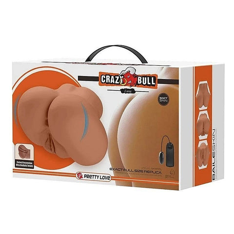 Crazy Bull Luna Vibrating Realistic Vagina and Anus