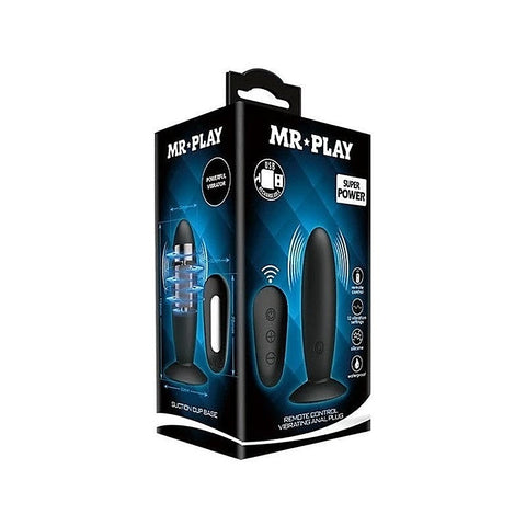 Mr Play Remote Control Vibrating Anal Plug by Baile