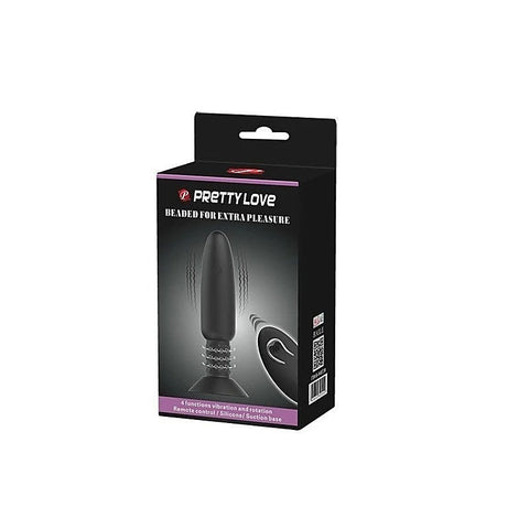 Pretty Love Rechargeable Beaded Anal Plug by Baile