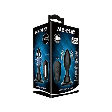 Remote Control Vibrating Anal Plug by Baile
