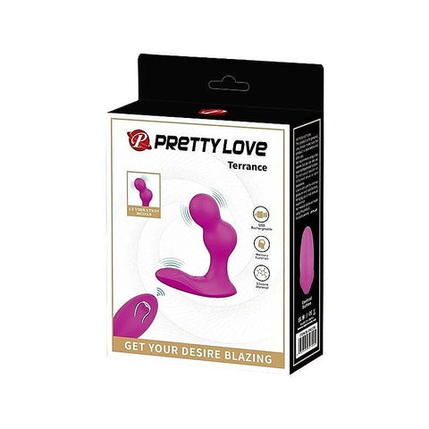 Terrance Flexible Remote Controlled Anal Vibrator by Baile