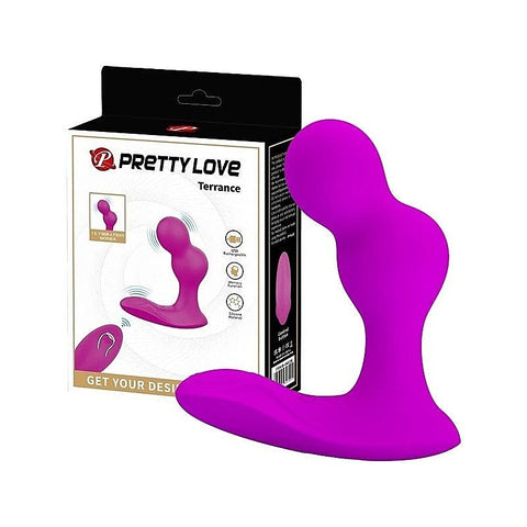 Terrance Flexible Remote Controlled Anal Vibrator by Baile