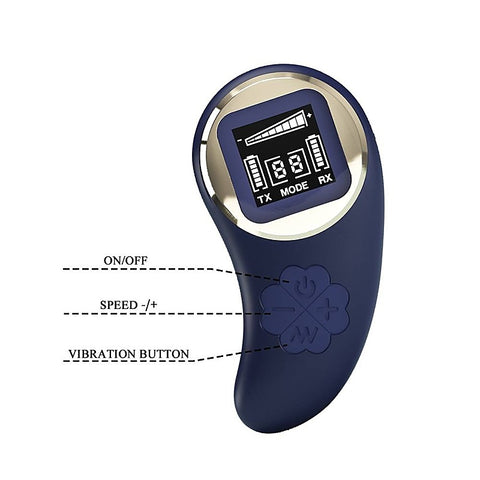 Vivian Remote Control 10 Functions Vibrating Love Egg